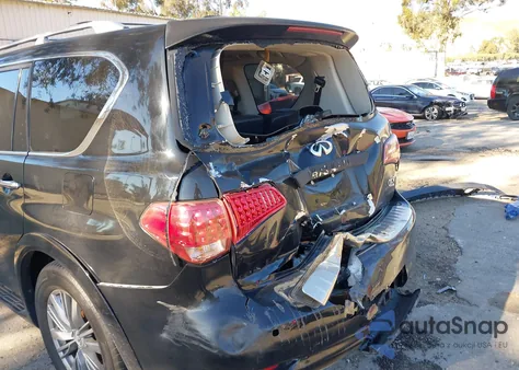 2013 Infiniti Qx56 from USA, damaged, VIN JN8AZ2NF9D9550564